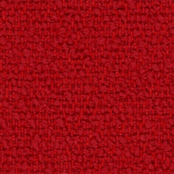Fiocco Fidivi fabric sample, red woven textile, dense irregular weave with textured yarn, Lapalma Fiocco 9214 variant.